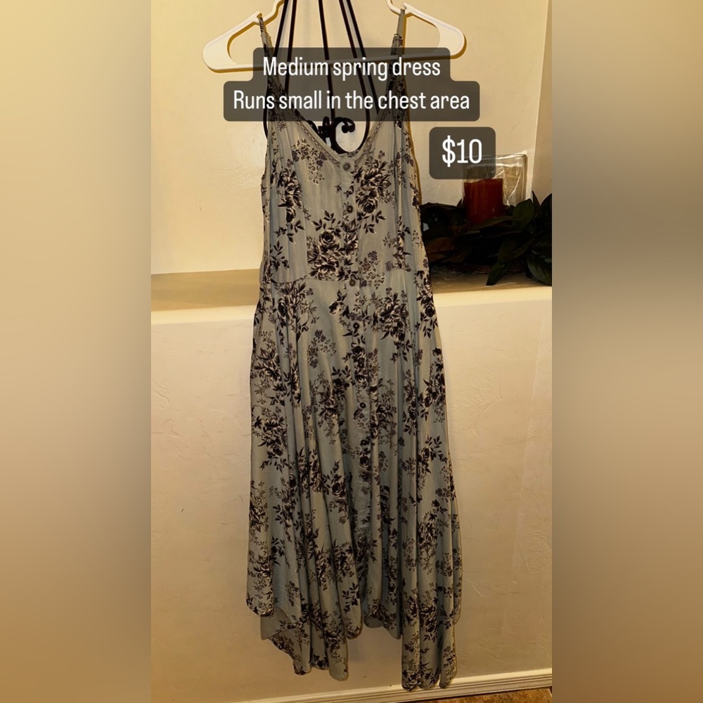 Spring floral dress